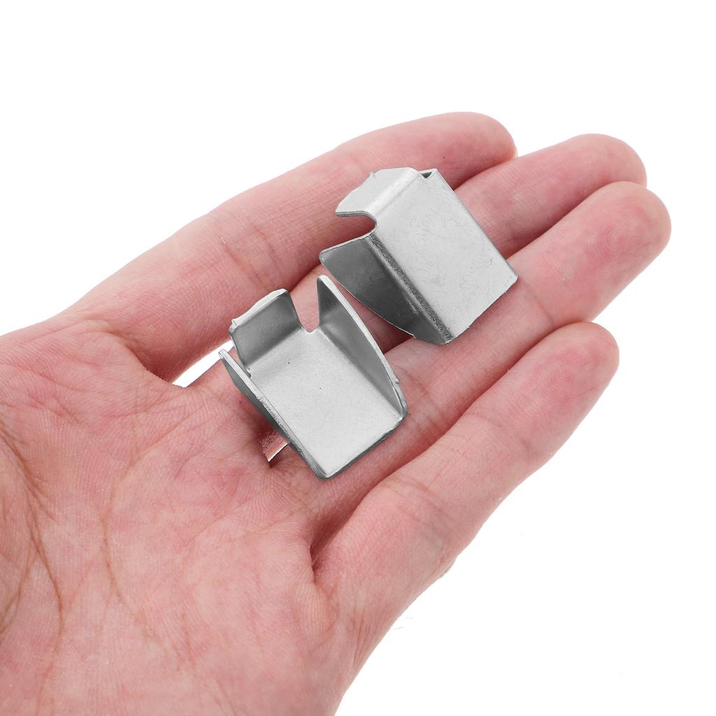10pcs Metal Shelf Clips Cabinet Shelf Clips Shelf Support Clip File Cabinet Shelving Clamps Pilasters Shelf Clips Hardware Parts