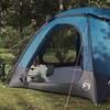 Dome Tent with Removable Rain Fly Blue 8 Person