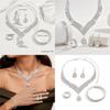 Water Luxury Jewelry Set With Rhinestone Decoration For Women