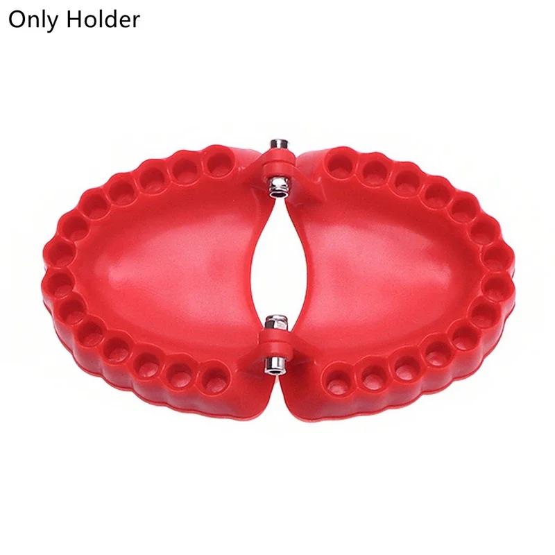 Upgraded Denture Drill Bit Holder For Drill Teeth Model Design Fits 1/4 Inch Hex Bit And Drive Bit Adapter Tools Dropshipping