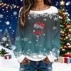 Christmas Sweatshirts For Women Knit Sweater Cute Shirt Fall Crewneck Pullover Tops