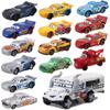 1:55 Pixar Cars 3 2 Lightning McQueen Jackson Schulbus Miss Fritter Diecast Metall Metalllegierung Kinderspielzeugauto