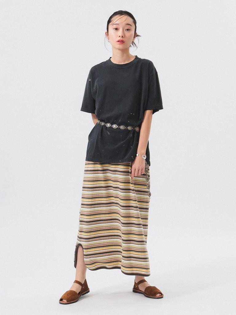 Beams Boy S/S TEE [Special Order] orSlow Dirty T-Shirt Women's Black Free