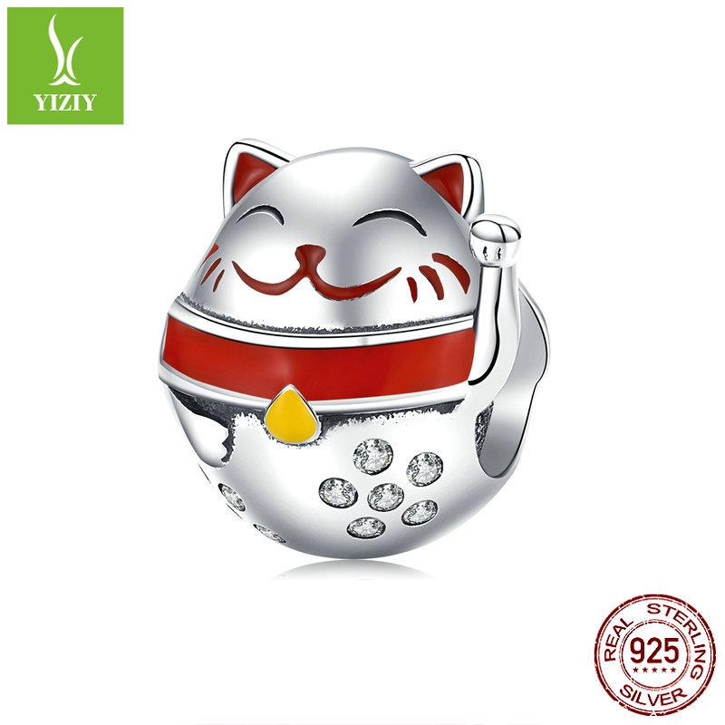 Silver Ziyun New Year DIY Bracelet Kit: Sterling Silver Koi Blessing Beads