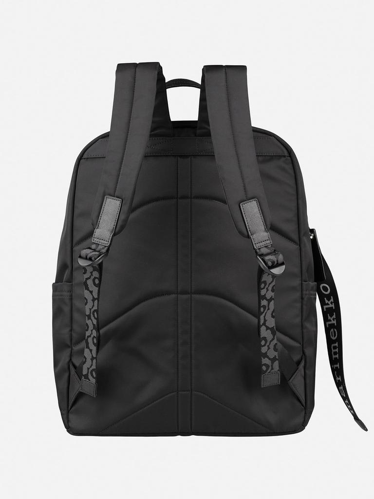 Marimekko Zip Top Backpack Solid Backpack Women's 52152249293325 F Black