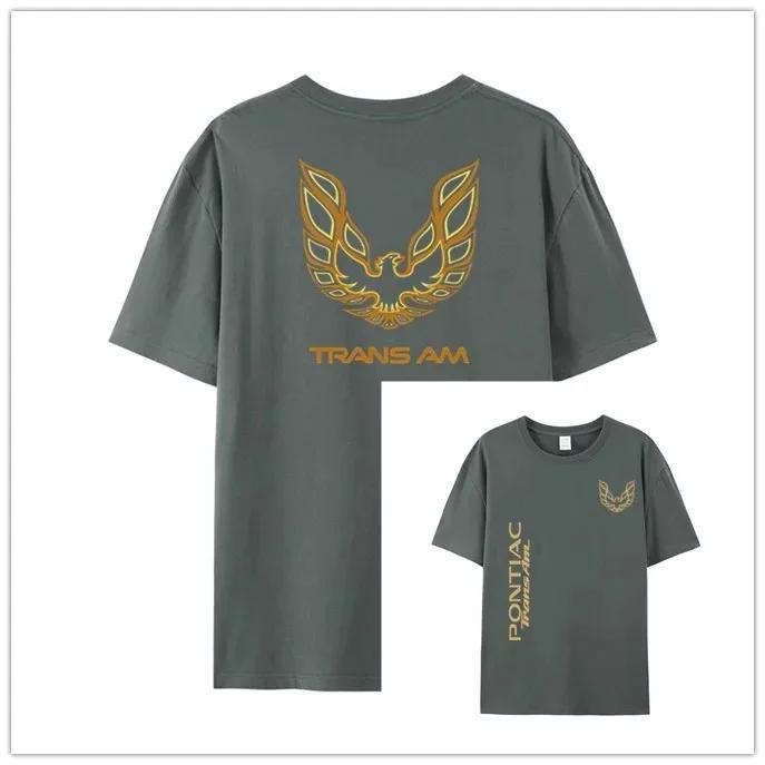 2024 Fashion Clothes Adult Pontiac Firebird GTA Trans Am Triblend T Shirts High Tee Shirt Cotton Simple Oversized T-shirt