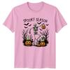 Spooky Season TShirt Skeleton Jack O Lantern Halloween Gift For Him And Her