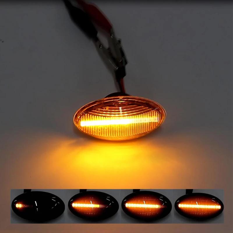 Für BMW MINI Cooper R50 R52 R53 2002-2008 Paar LED Laufblinker Dynamische Seitenmarkierungsleuchten Paneelleuchte Fehlerfrei