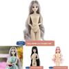 Muñeca de Moda Bjd 20 Articulaciones Maquillaje Diy Princesa Niña Juguete Regalo Para Niñas Ojos 3D