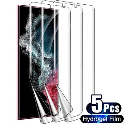 Soft Hydrogel Film For Samsung Galaxy S23 Ultra Plus Full Cover HD Clear Screen Protector For Samsung S23 S23+ S23ultra