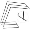 Accessories Convenient Towel Holder Drying Bathroom Table Triangle Design 28.5*10*23cm Cloth Hanger Iron Kitchen
