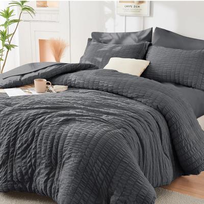 Gaze Bettwäsche-Set - 3-teilige Ganzjahres-Bettwäsche mit Bettbezug & Kissenbezügen, Doppelbett.
