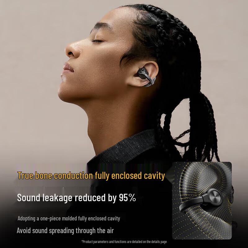 SANAG B56 Clip-On Bone Conduction Bluetooth Headphones