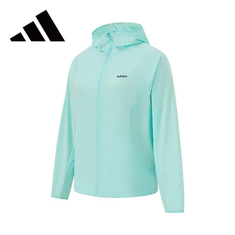 Adidas Women s Spring/Summer Breathable Cool-Feel Hooded Jacket S
