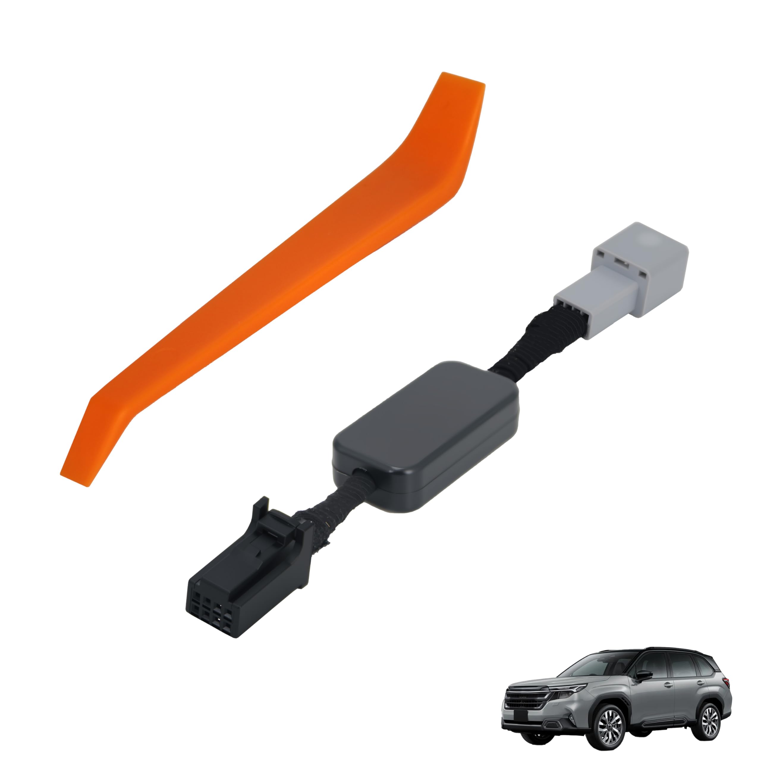 

Oattun Subaru Legacy Совместимый Разъем-в-разъем Impreza XV Forester Отключатель системы старт-стоп, Полностью совместимый, Простая установка оранжевый