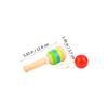 SAFIGLE Set of 2 Wooden X X Kids Skill Kids Kendama Cup Preschool Birthday Gift for Cup and Ball Versatile and Convenient Design Kendama, 12.8 3.7