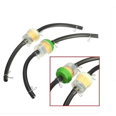 Bike Hose Line Motorcycle Inline Gas Gasoline Clear Fuel Filter Cleaner Petrol Pipe Quad Scooter