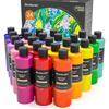 Acrylfarbe - shuttle art - 24 Farben - 240ml - ungiftig - für Künstler und Anfänger