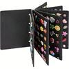 Diy Felt Pin Brooch Display Storage Book Large-Capacity Badge Charms Organizer Metal Chest Souvenir Jewelry Earring Collection