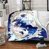 1pc Blanket Genshin Impact Furina Print Design, Lightweight Blanket for Sofa, Bed- Soft &Warm, Gift for All Seasons like Christmas, Halloween