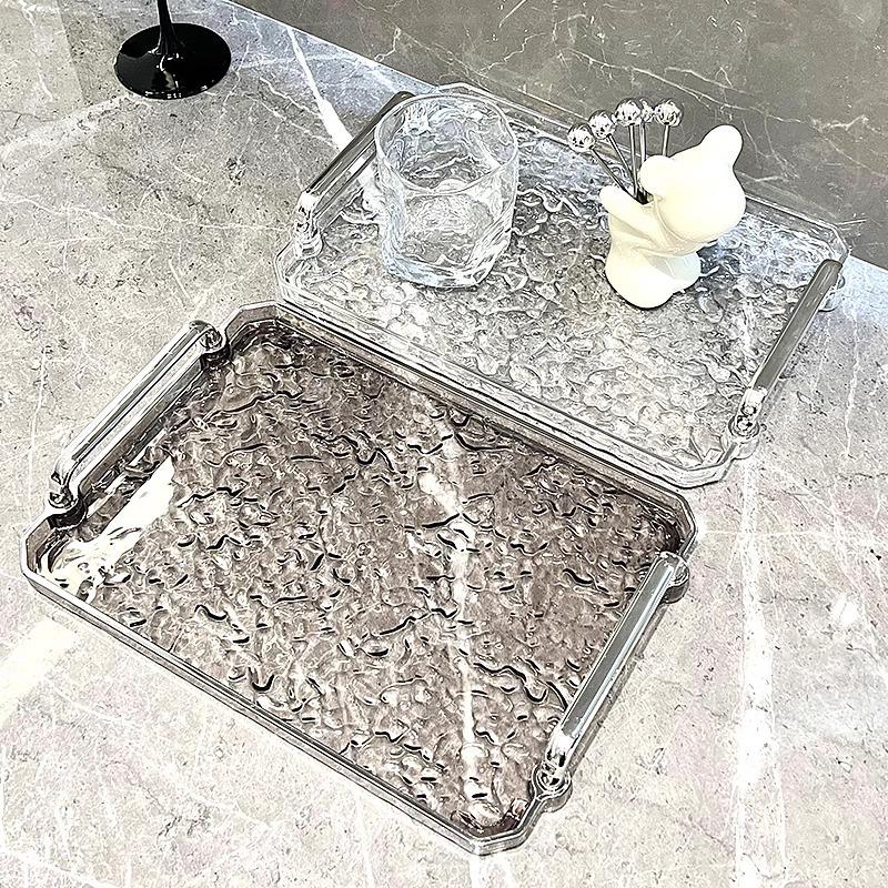 2023 Luxury Tea Tray Set: Elegant Tea & Water Cup Tray for Living Room or Club Coffee Table