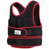 20kg Weighted Vest, Adjustable Running Weight Vest with 38 Weight Bags for Men or Women Cardio Exercise, Black and Red