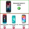 Coque Compatible avec Nintendo Switch 2 - Silicone Transparent Protection Anti Rayure Anti Choc Phonillico®