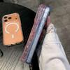 Transparent Bling Glitter For Magsafe Magnetic Case For iPhone 18 17 16 15 14 13 Pro Max 15 16 Plus Shockproof Bumper Soft Cover