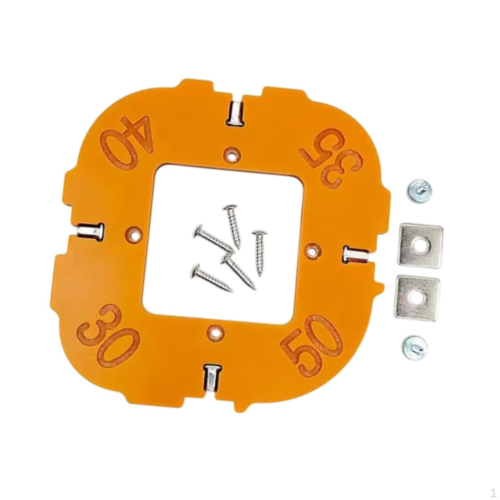 

Угловой шаблон ARC для обработки дерева, круглый радиусный кондуктор, плотницкие инструменты, маршрутизатор R30 to 50