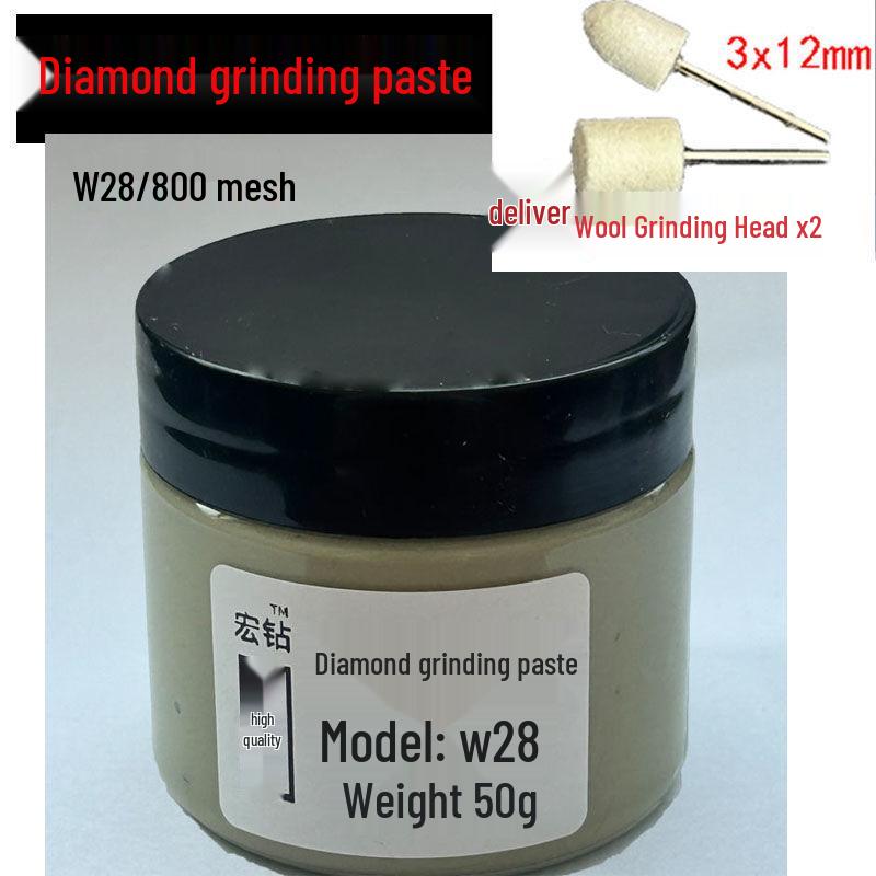 Pastă de Lustruit și Ascuțit cu Diamante și Ceară de Albine pentru Bijuterii din Jad și Finisaj Oglă de Matriță