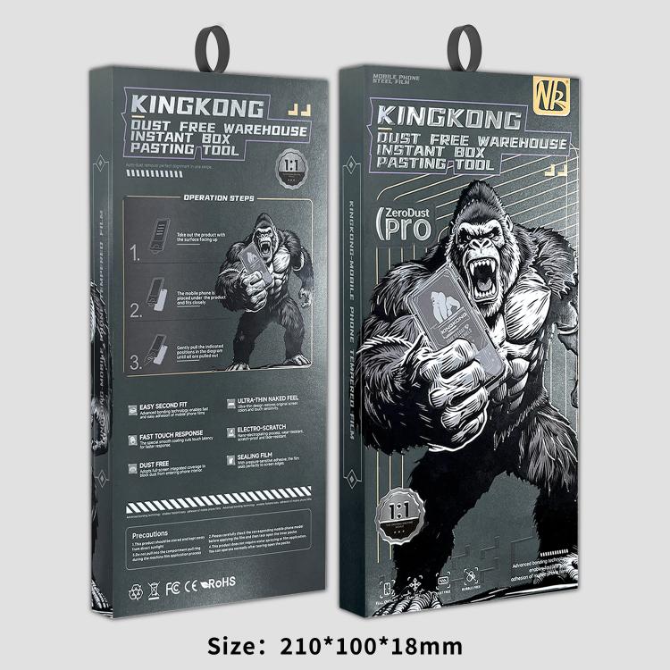 3 Stück staubfreie 3D-Kanten HD galvanisierte explosionsgeschützte gehärtete Glasfolie für iPhone 13 Pro Max, Anti-Fingerabdruck-Bildschirmschutz