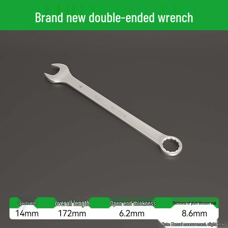 Zestaw kluczy dwustronnych Śliwkowy Kwiat - Szybkie użycie - Otwarty i oczkowy, narzędzia uniwersalne