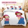 Meg Griffin Pattern Bedding Home Decoration Birthday Gift ( 1 duvet cover + 2 pillowcase, without core),fan merchandise.