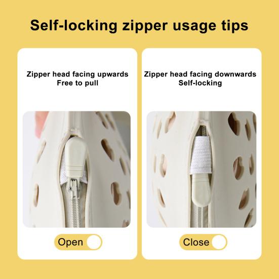 Yousheng Silikon-BH Wäschenetz Hohles Mesh-Design Einfache Aufbewahrung Trocknen Aufhängedesign Socken Handschuhe Wäschebeutel