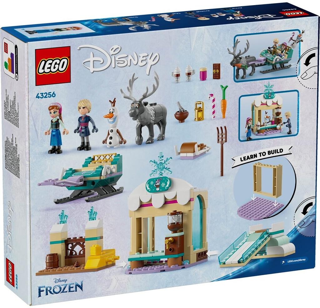 LEGO Disney Princess Constructor – Anna's Sleigh Adventure (43256)