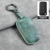 Leather for Chevrolet Aveo Trax Groove Captiva 2025 Wuling Flip Car Key Case Cover Shell 3 Button Remote Key Keychian Accessory