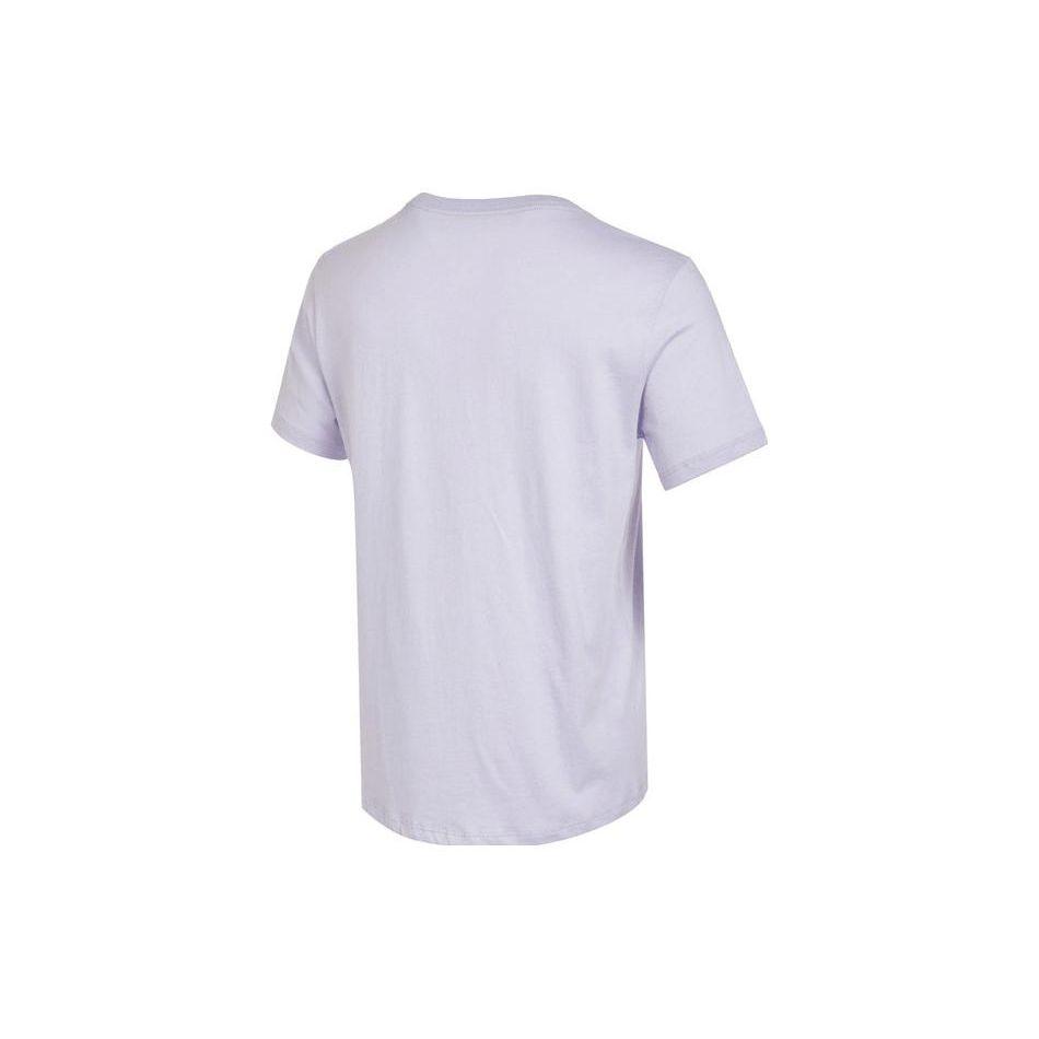 Nike American Vintage Logo Print Sports Casual Round Neck Breathable Short Sleeve T-Shirt Women Tops Purple DX7907-536