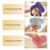 Cartoon Flower Hand Towel Hanging Style Coral Fleece Toilet Handkerchief Strong Water Absorption Thickened Washcloth Kitchen