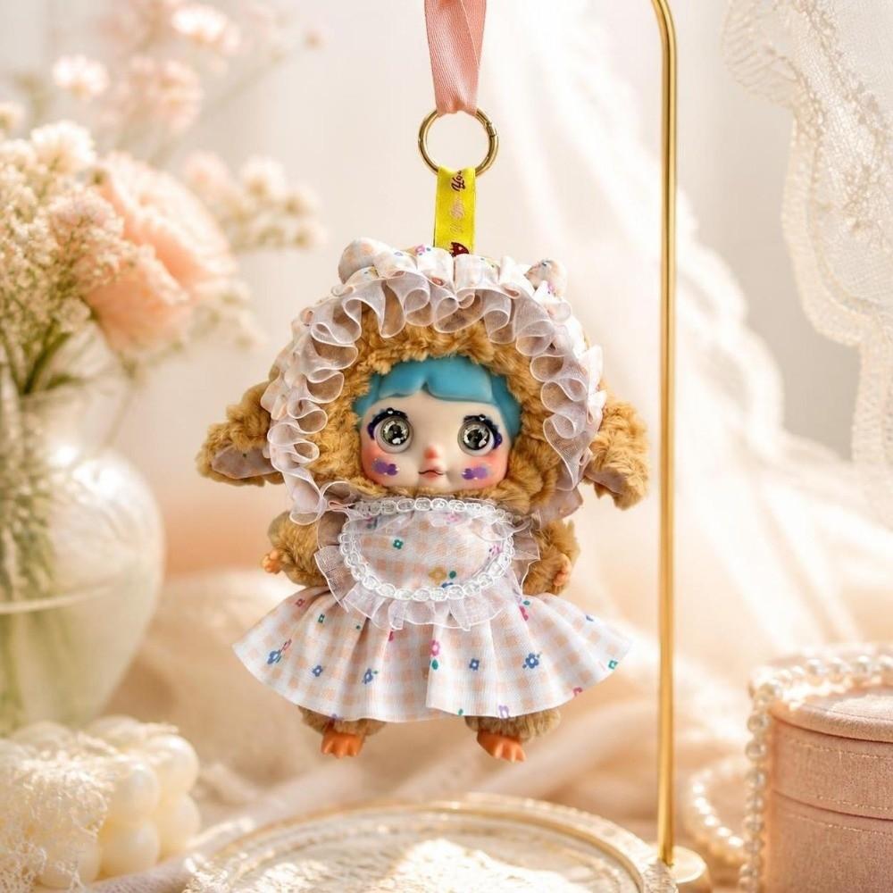Sheep New Year Plush Lamb Pendant Hanging Ornaments Lamb Plush Toy Backpack Decor