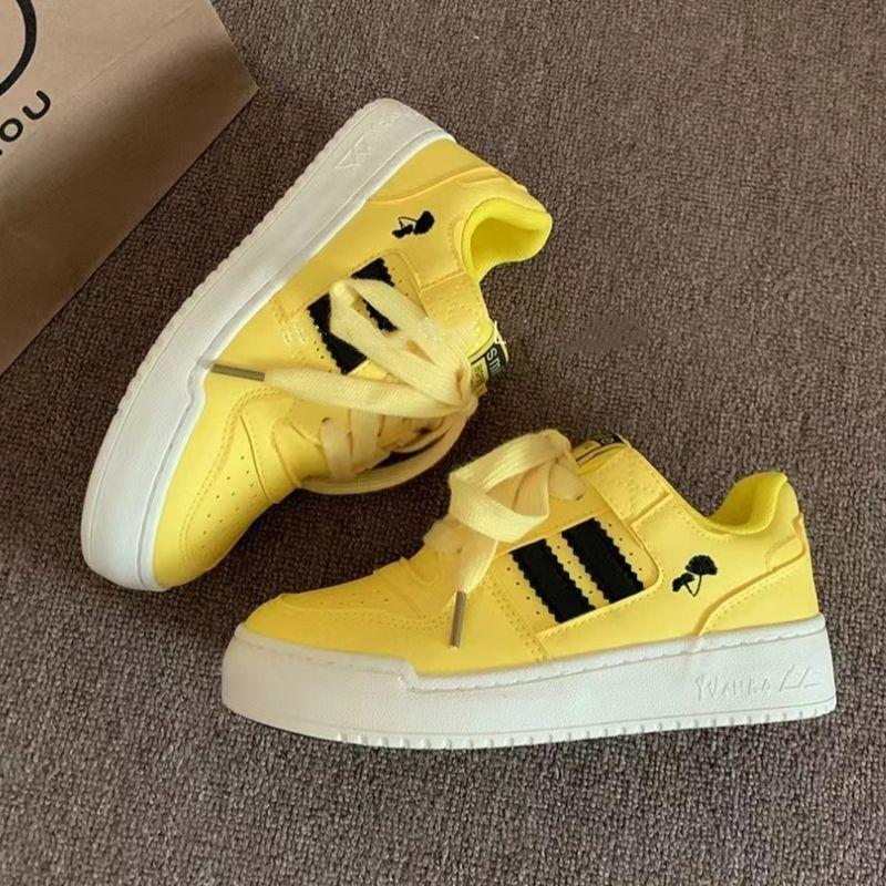 Women's shoes 2025 autumn new original niche bread shoes women's dopamine casual versatile breathable student board shoes tide