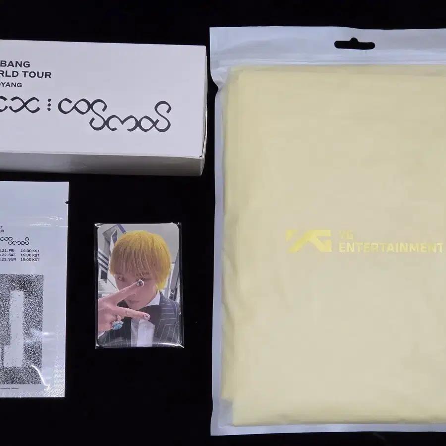 BIGBANG Concert Membership Entry photocard Photocard Set: GD, G-Dragon, Daesung, Taeyang