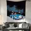 Spirou Honor Wall Tapestry Aesthetic Wall Hanging Printed Fabric Blanket Decorative Tapestries for Bedroom Living Room Home Decor