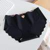 Women's Ice Silk Seamless Mid-Waist Briefs - Summer Thin Style, Plus Size, for Teenage Girls