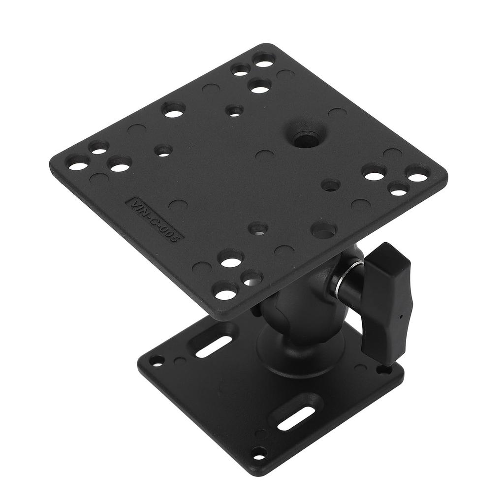 Double Socket Arm Aluminum Alloy with 1.5inch C Size Ball Adapter Double Ball Mount for Tablet Cell Phone Fish Finder