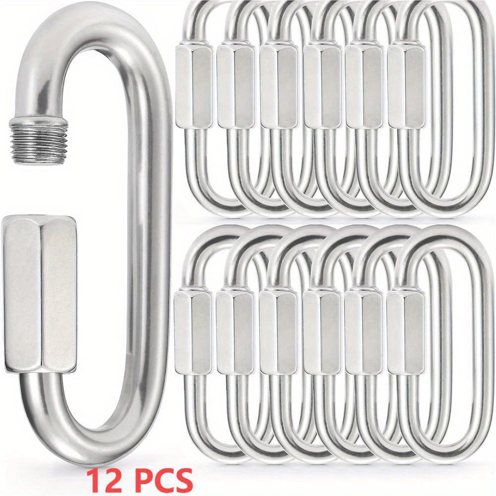 6 stuks/12 stuks Kettingschakels Snelkoppelingen - Kettingschakelaar, Kettingschakelhaken