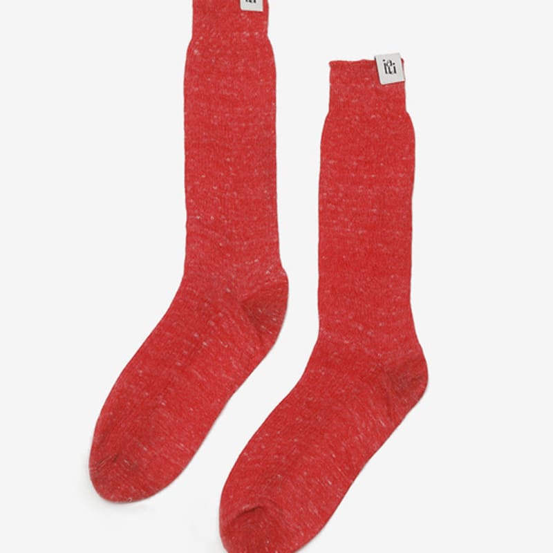 JULY Weveweve socks Red
