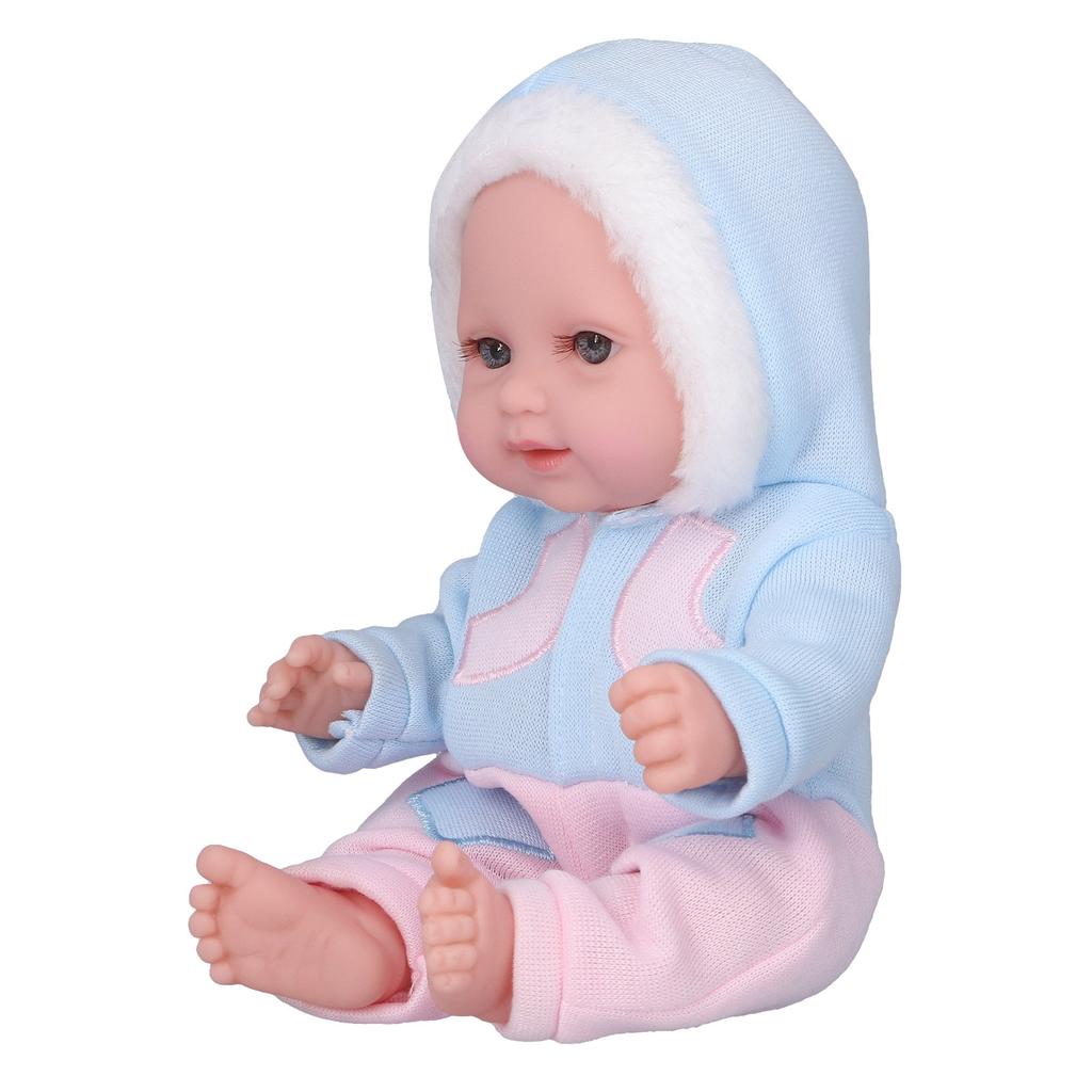 11inches Baby Doll Toys Soft Adorable Movable Joints Reborn Baby Dolls with Clothes#1