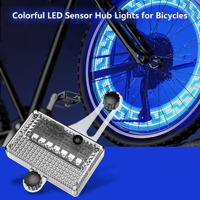 Solar Powered LED Bicycle Light Windmill Style Hub Lamp for E Bike Riding Eco Friendly Durable Night Safety Gear