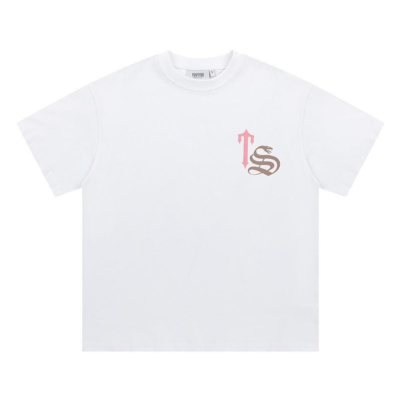 Bawełniany T-shirt z grafiką Premium Unisex Oversize Streetwear Casual z krótkim rękawem
