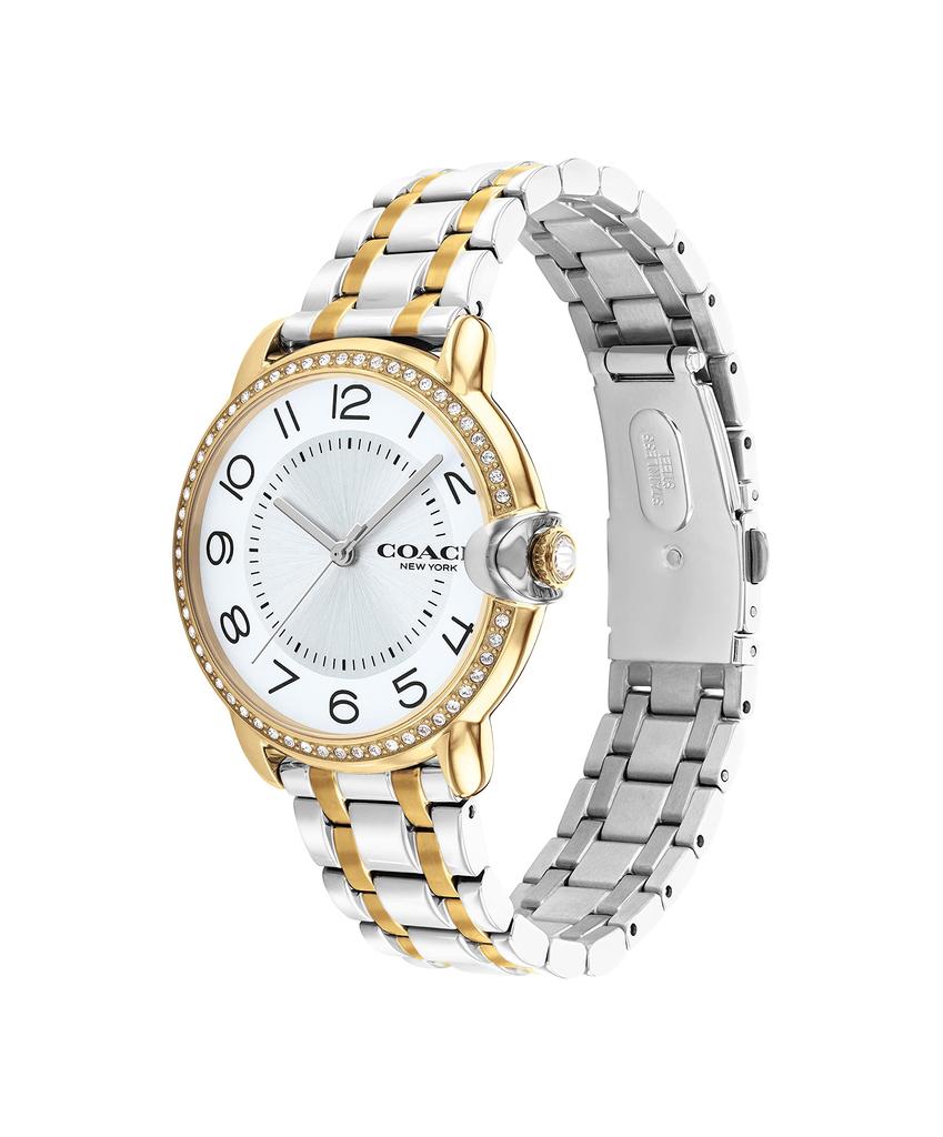 Coach ARDEN Watch Silver (Officially Imported) 14503811, Women's,